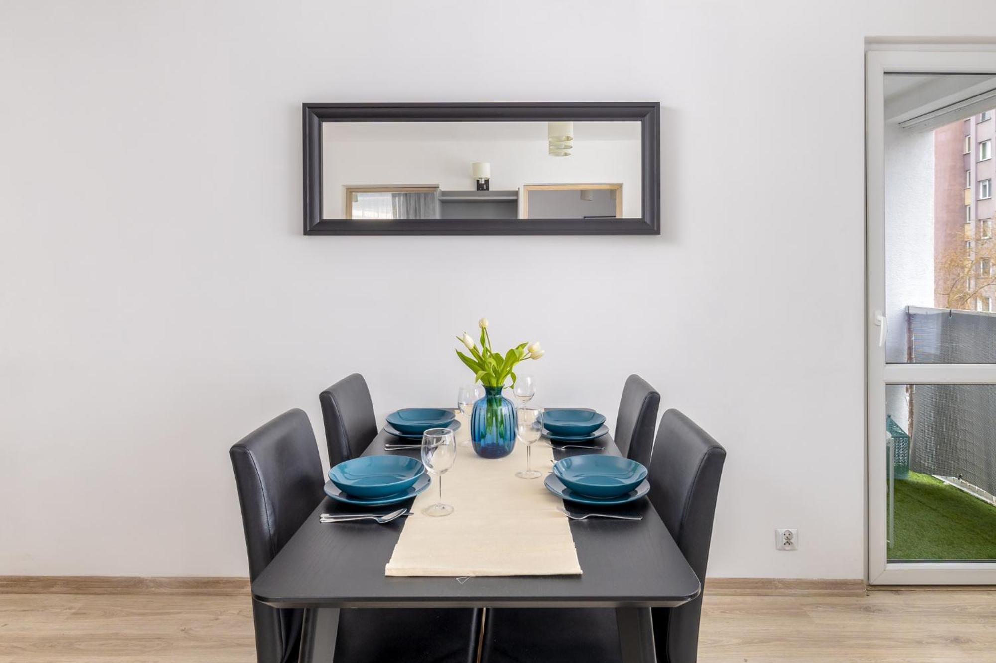 Apartment With Balcony Near Bulwary Wislane Wwa67 华沙 外观 照片